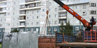 Из северодвинского двора вывезли старую контейнерную площадку. - Администрация г. Северодвинска