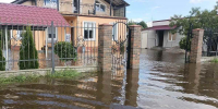 В МЧС показали подтопленный посёлок под Калининградом - ИА Русский Запад