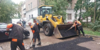 В городе продолжаются ремонтные работы по восстановлению дорожного полотна - Администрация г. Королёв