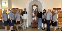 Сотрудники и ветеран отдела по конвоированию УФСИН России по Орловской области приняли участие во Всероссийской акции «Цвета Родины» - УФСИН