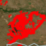 Огненная аномалия в Беляевском районе, фото: карта огненных аномалий - Ural56.Ru