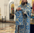 Всенощное бдение с чином погребения Матери Божией в Покровском храме на Архиерейском подворье в Удеревке. - Щигровская епархия