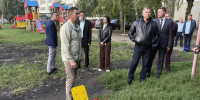 Олег Денисов отметит неудовлетворительное состояние площадки||Фото: пресс-служба администрации Пензы - Пензенская Правда