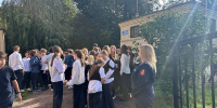 Тренировочная эвакуация в Василеостровском районе - Санкт-Петербургское отделение ВДПО