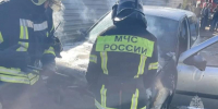 Под Орлом на ходу загорелась «Лада Калина» - Орловский Вестник