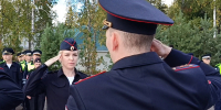 Молодые полицейские Подмосковья приняли присягу в Рузском округе - РузаРИА
