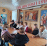 Первое занятие библейской группы по курсу «Живое Слово» в рамках изучения Евангелия прошло на приходе храма Святителя Николая в Унече - Клинцовская епархия