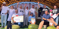 arbuz0709Белгородец вырастил арбуз‑гигант и стал чемпионом России - Мир Белогорья