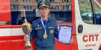 Огнеборец из Кургана покорил «Пожарный Олимп» в Казани - МЧС