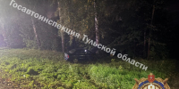 В Ленинском районе водитель автомобиль Chevrolet без прав врезался в столб и съехал в кювет - Комсомольская Правда