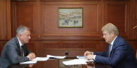 Анатолий Серышев обсудил с Игорем Кобзевым ключевые направления социально‑экономического развития Иркутской области - Газета Советское Причулымье