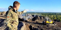 Михаил Сергиенко: Площадь возгорания на терриконе в Сланцах сократили до 130 "квадратов" - 47Channel.Ru