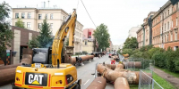 В Петербурге стартовала реконструкция тепломагистрали на Дровяной улице - Петербургский дневник