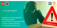 Неделя сокращения потребления алкоголя. - Бабаевский муниципальный округ