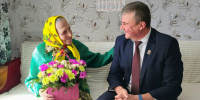 Феденков поздравил с 90-летием малолетнего узника фашистских концлагерей - Pesochnya40.Com