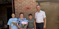 85 лет Ильиновой Валентине Петровне - Нопокровское сельское поселение