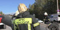 В Апатитах после столкновения перевернулась легковушка - Вечерний Мурманск