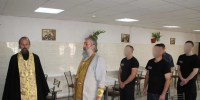 В СИЗО-1 проведено богослужение, посвященное преподобному Пимену Угрешскому - УФСИН России