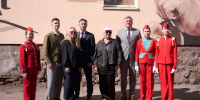 Открытие мурала в Черняховске - Информационный центр туризма