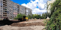 Благоустройство микрорайона «Центральный» началось в Свердловске по Народной программе - Луганский Информационный Центр