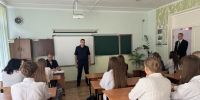 В Губкине руководитель следственного отдела провел профилактическую встречу со школьниками - Следственный комитет
