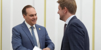 Артём Здунов встретился с исполнительным директором Института демографической политики им. Д.И. Менделеева Иваном Ефимовым - Правительство Республики Мордовия