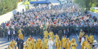 Свыше 15 тысяч иркутян участвовали в крестном ходе в рамках Дней русской духовности - Baikal24.Ru