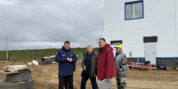 Дмитрий Братыненко проинспектировал ход работ на объектах коммунальной инфраструктуры села Ижма - Правительство