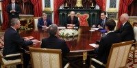Владимир Путин на встрече со Стивеном Уиткоффом и Джаредом Кушнером / Фото: kremlin.ru - ИА Амител