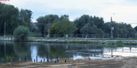В Центральном парке Тулы продолжают обновлять пляж - ИА Тульская служба новостей