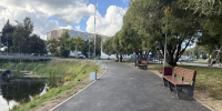 Вокруг Георгиевского пруда в Рузе обновили зону отдыха - РузаРИА