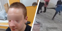 На видео попало жесткое избиение новосибирского школьника толпой подростков - Precedent.TV
