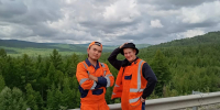 Студенты ИРНИТУ получили практический опыт на ремонтных работах федеральных трасс - ИРНИТУ