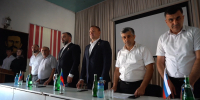 В Каякентском районе прошла встреча участников акции «Вахта Героев Отечества» с учениками Первомайской СОШ - РИА Дагестан