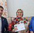 Секретарь местного отделения Ядринского округа Вячеслав Можаев поздравил с юбилеем Нину Макаровну Долгову - жительницу города Ядрина - Единая Россия