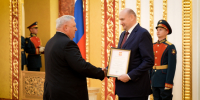 Ректор ОрГМУ Игорь Мирошниченко получил благодарность президента Российской Федерации - ОрГМУ