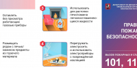Порядок действий при пожаре в жилых домах - Район Марфино