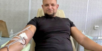 Брянский Почётный донор Алексей Боркунов вновь сдал кровь - БрянскToday.Ru