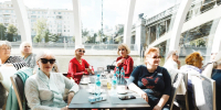 Участники проекта «Московское долголетие» отметили День города - Департамент соцзащиты