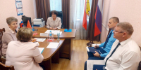 Руководитель Воронежских налоговиков Наталья Харченко провела прием граждан - УФНС