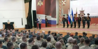 Генерал-полковник Олег Плохой вручил вымпел директора Росгвардии уфимскому отряду специального назначения имени генерал майора М. Шаймуратова - Росгвардия