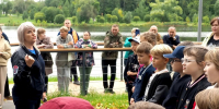 На Джамгаровском пруду прошёл мастер-класс по безопасности  на водных объектах осенью - Лосиноостровский район