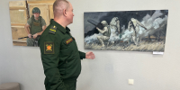 В Курске открылась художественная выставка участника СВО - Курская правда