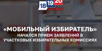 Участковые избирательные комиссии приступили к приему заявление на «Мобильный избиратель» - Избирательная комиссия