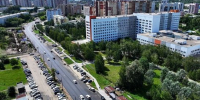 Участок улицы Василенко в Благовещенске одели в три слоя асфальтобетона - ИА Порт Амур