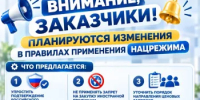 ПЛАНИРУЮТСЯ ИЗМЕНЕНИЯ В ПРАВИЛАХ ПРИМЕНЕНИЯ НАЦРЕЖИМА - Комитет по конкурентной политике