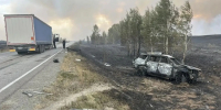 Улетел в кювет и загорелся: пассажирка внедорожника погибла в аварии с фурой на трассе в Карталинском районе - КП Челябинск