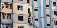 Ремонт фасада дома, поврежденного от БПЛА в Перми, завершат к 10 октября - Bb59.Ru