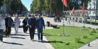 Владислав Шапша оценил благоустройство скверов в Людиново - Калужский перекрёсток