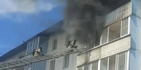 В Усольском районе пожарные спасли трёх человек из горящей квартиры - КП-Иркутск